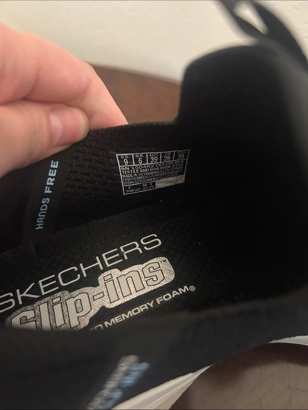 Skechers Hands Free Slip-Ins Ultra Flex 3.0 Slip-On Knit Walking Sneakers Black